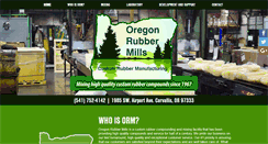 Desktop Screenshot of oregonrubbermills.com